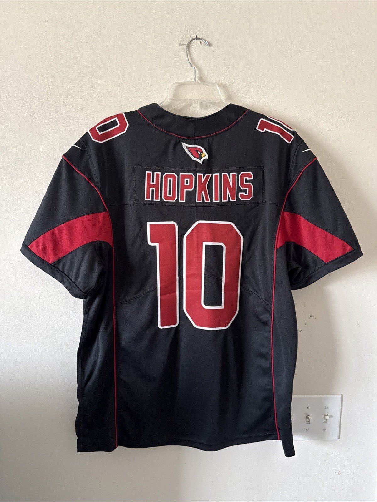 Men’s Nike DeAndre Hopkins 10 Arizona Cardinals Vapor Limited Alt Jersey Sz XL - Kyle’s Football Cards