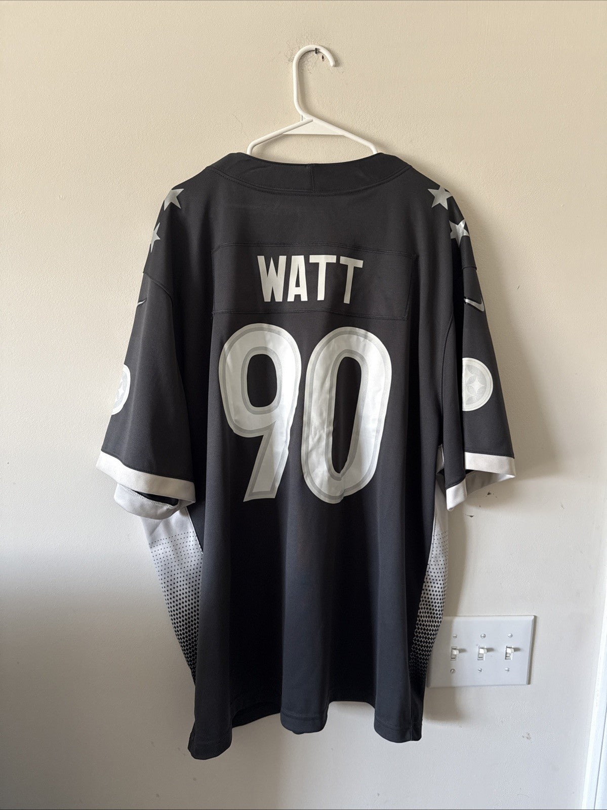 Men's Nike T.J. Watt #90 Steelers 2020 AFC Pro Bowl Lmtd Jersey - Sz 3XL RARE
