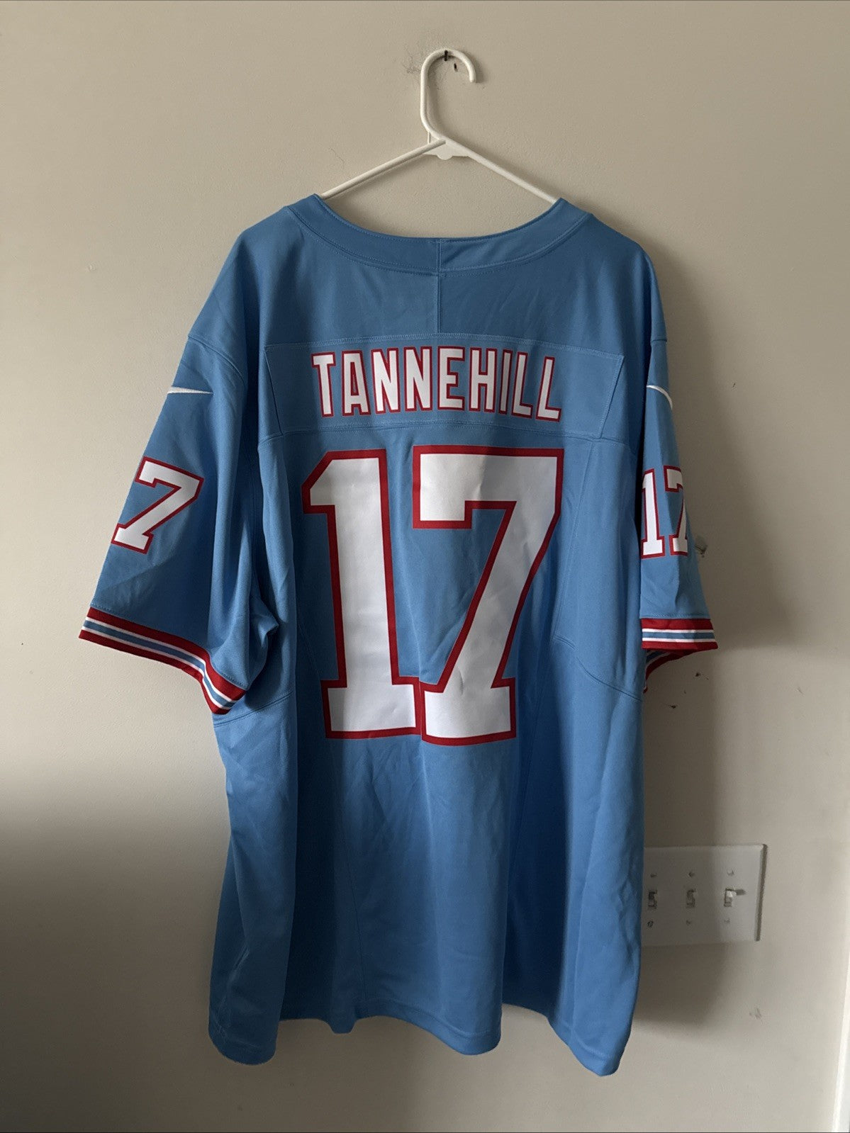 Men’s Nike Ryan Tannehill #17 Tennessee Titans Vapor Lmtd Alt Jersey Sz 3XL NWT