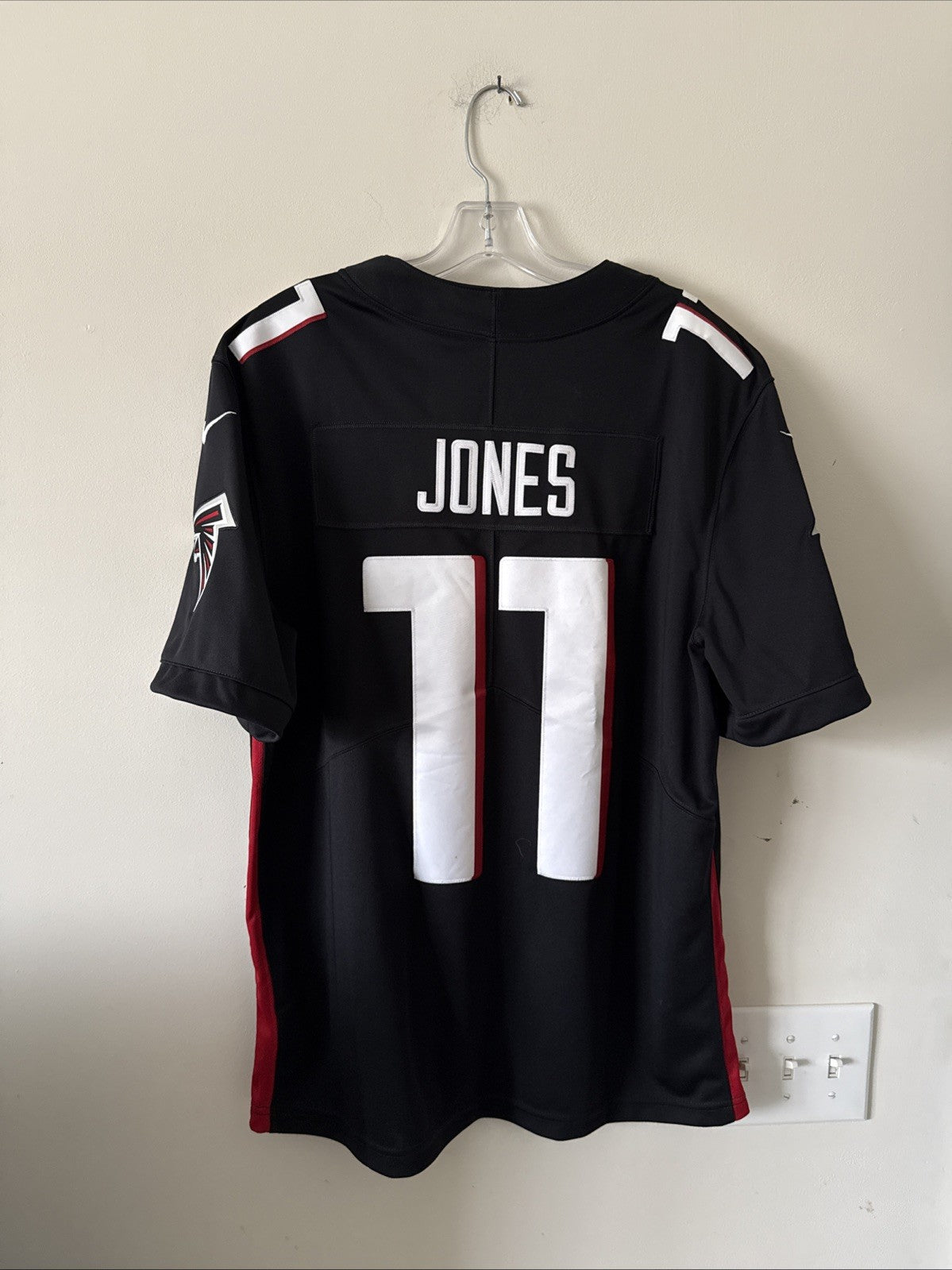 Men’s Nike Julio Jones #11 Atlanta Falcons Vapor Lmtd Jersey Sz L - Black RARE