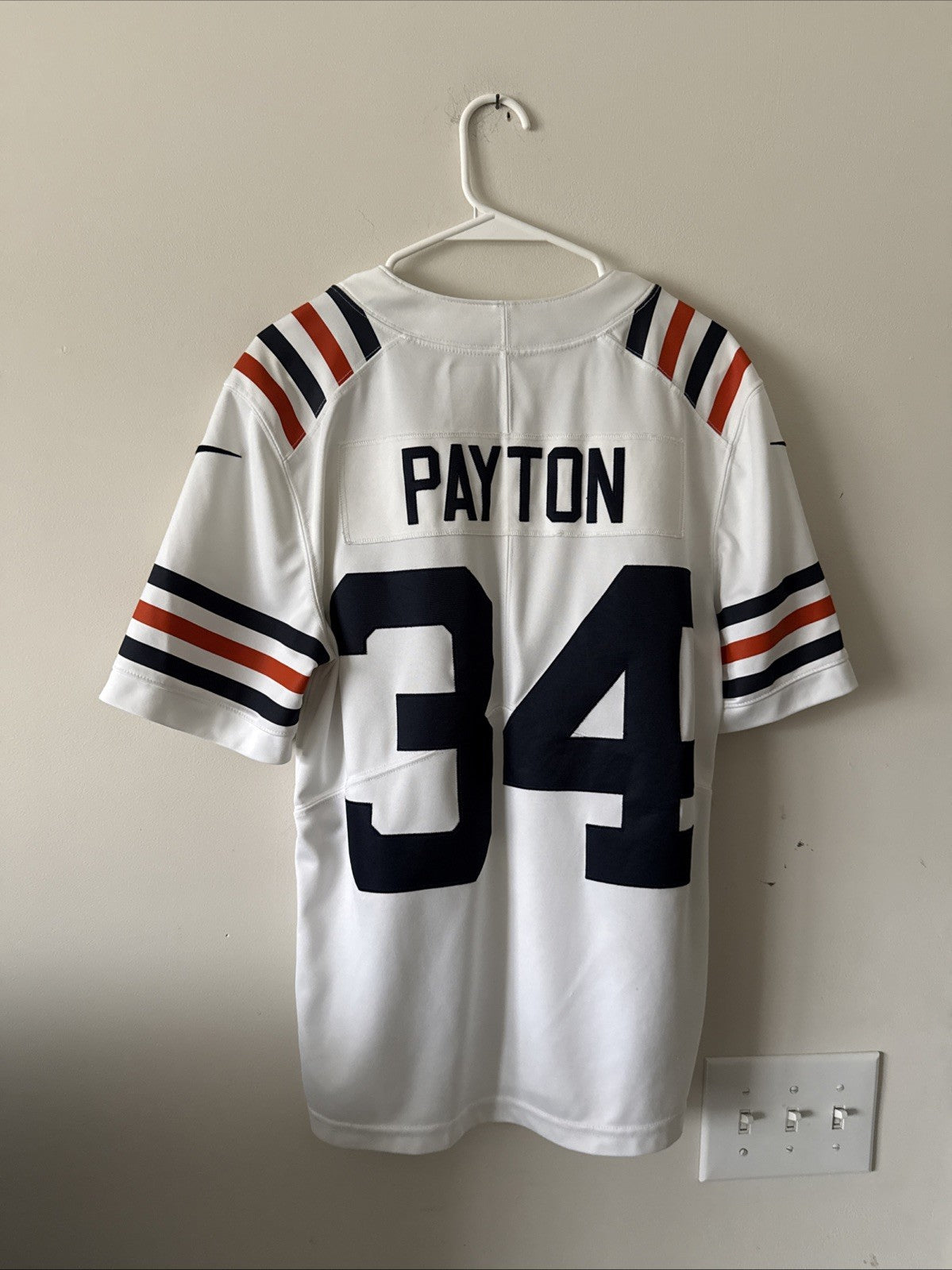 Men’s Nike Walter Payton #34 Chicago Bears Vapor Lmtd 2nd Alt Jersey Sz S - RARE
