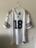 Men’s Nike Caleb Williams #18 Chicago Bears Vapor Limited Alt Jersey Sz 2XL - RARE