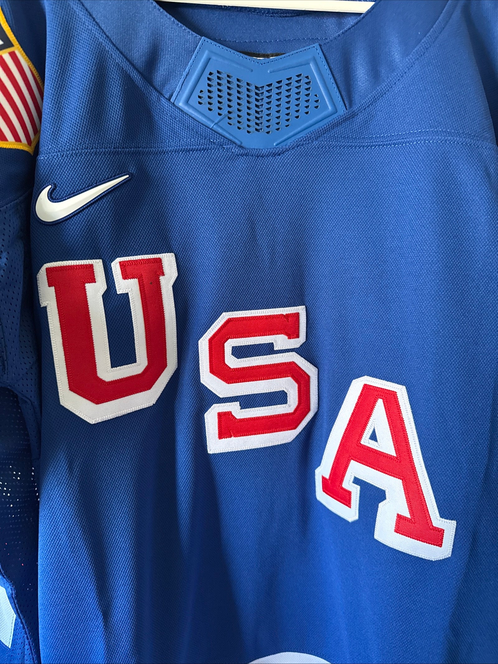 Men’s Nike Tage Thompson #72 Team USA 2026 Winter Olympics Jersey Size L - RARE