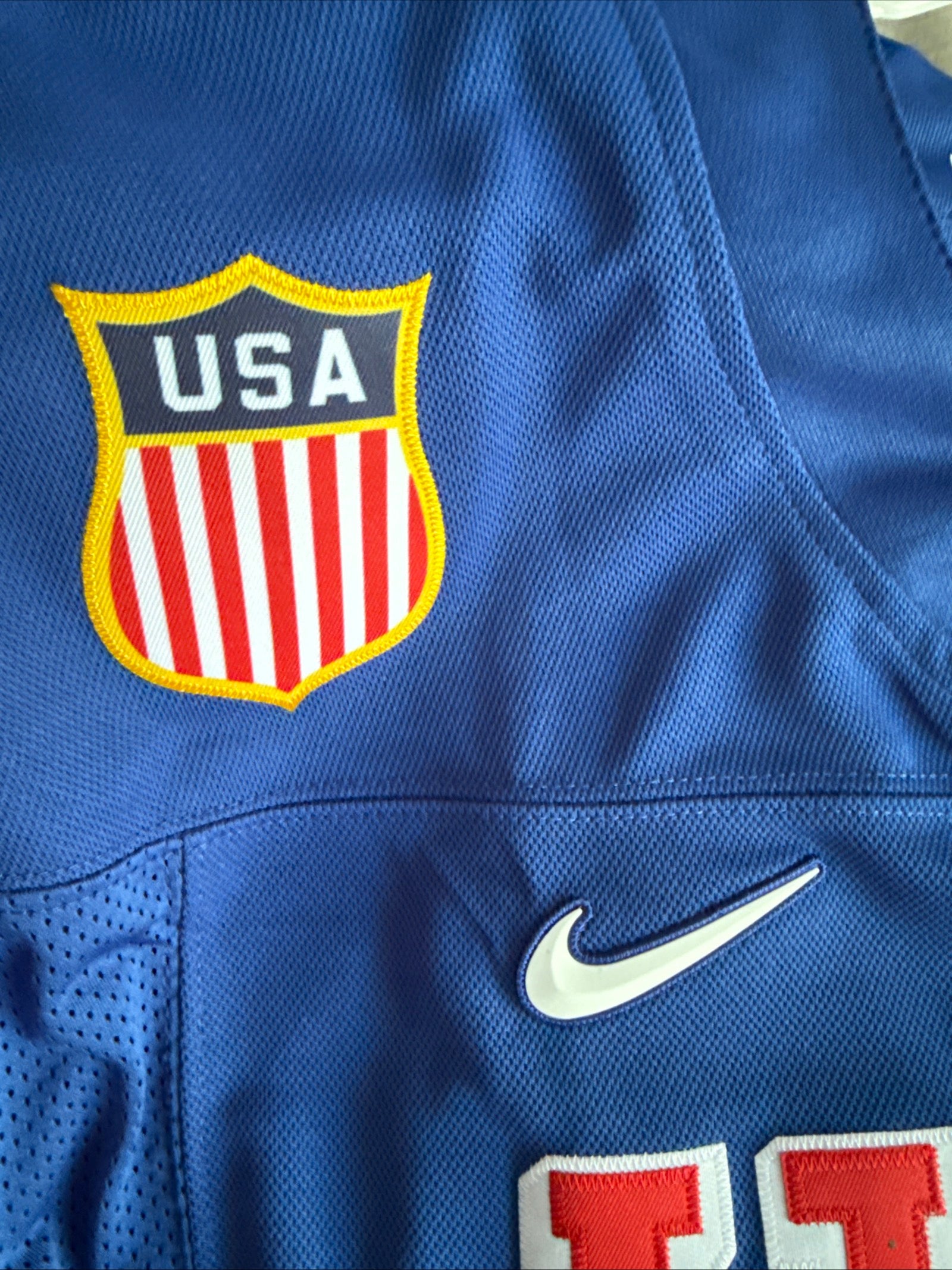 Men’s Nike Tage Thompson #72 Team USA 2026 Winter Olympics Jersey Size L - RARE