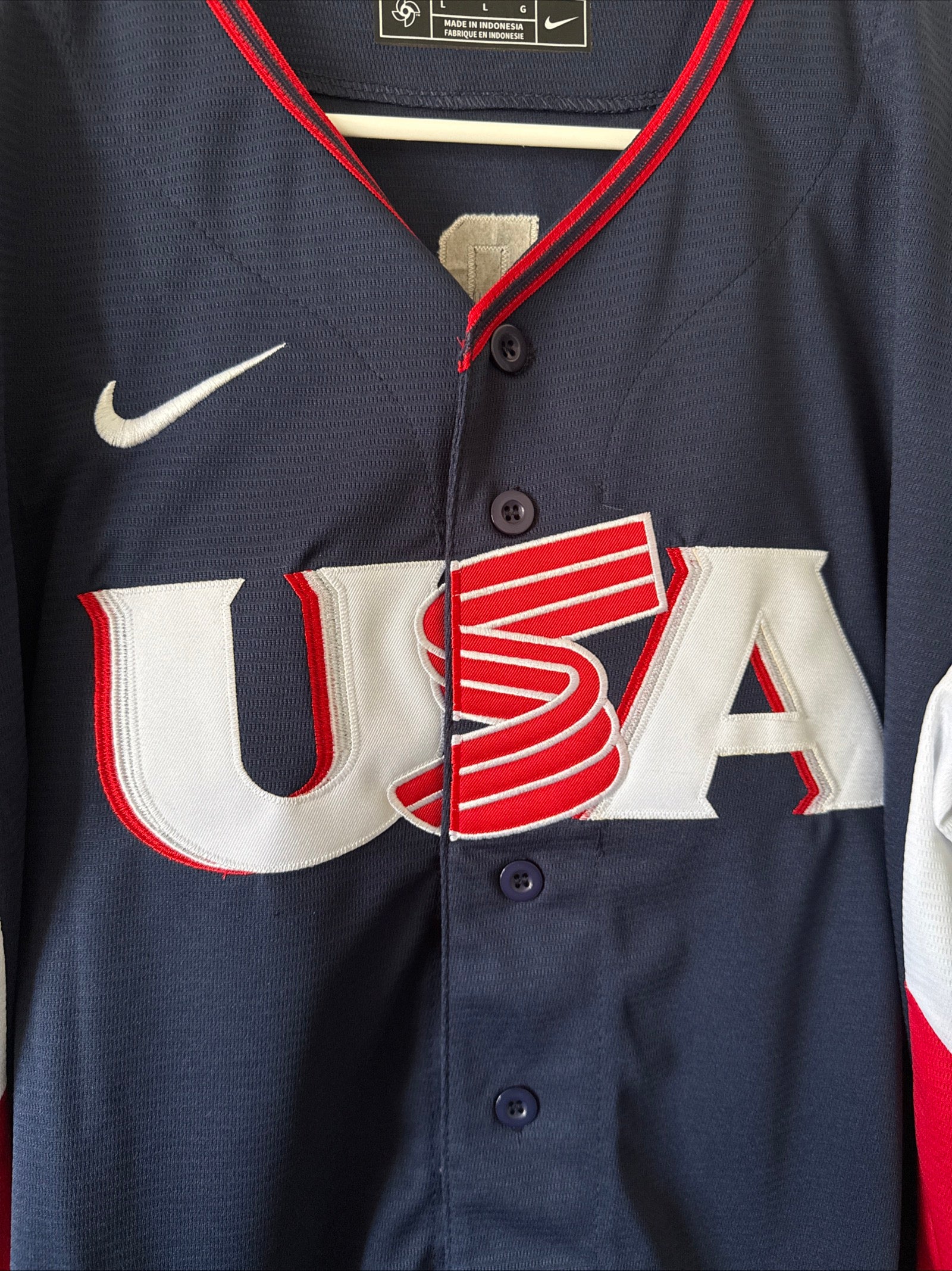 Men’s Nike Aaron Judge #99 Team USA 2026 World Baseball Classic Jersey Sz L RARE