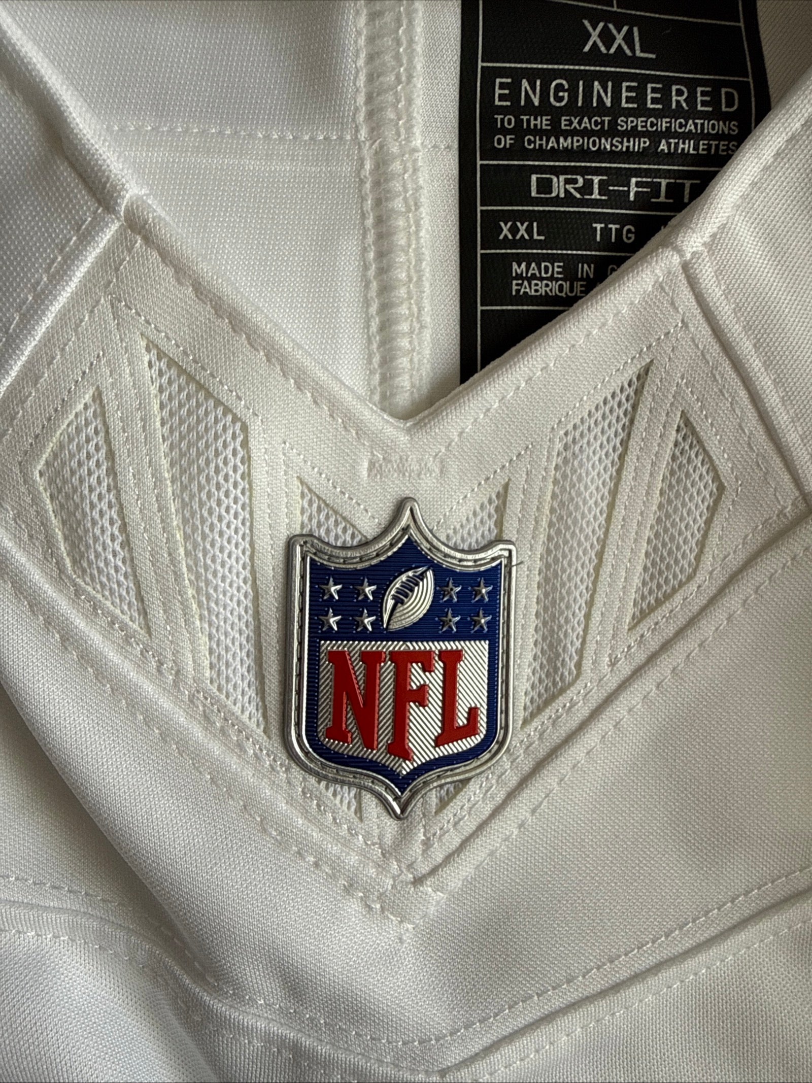 Men’s Nike Caleb Williams #18 Chicago Bears Vapor Limited Alt Jersey Sz 2XL - RARE