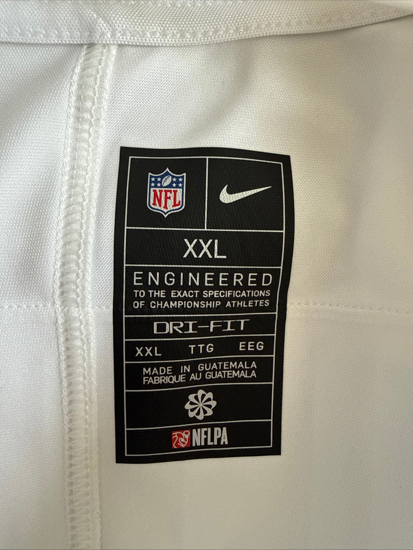 Men’s Nike Caleb Williams #18 Chicago Bears Vapor Limited Alt Jersey Sz 2XL - RARE