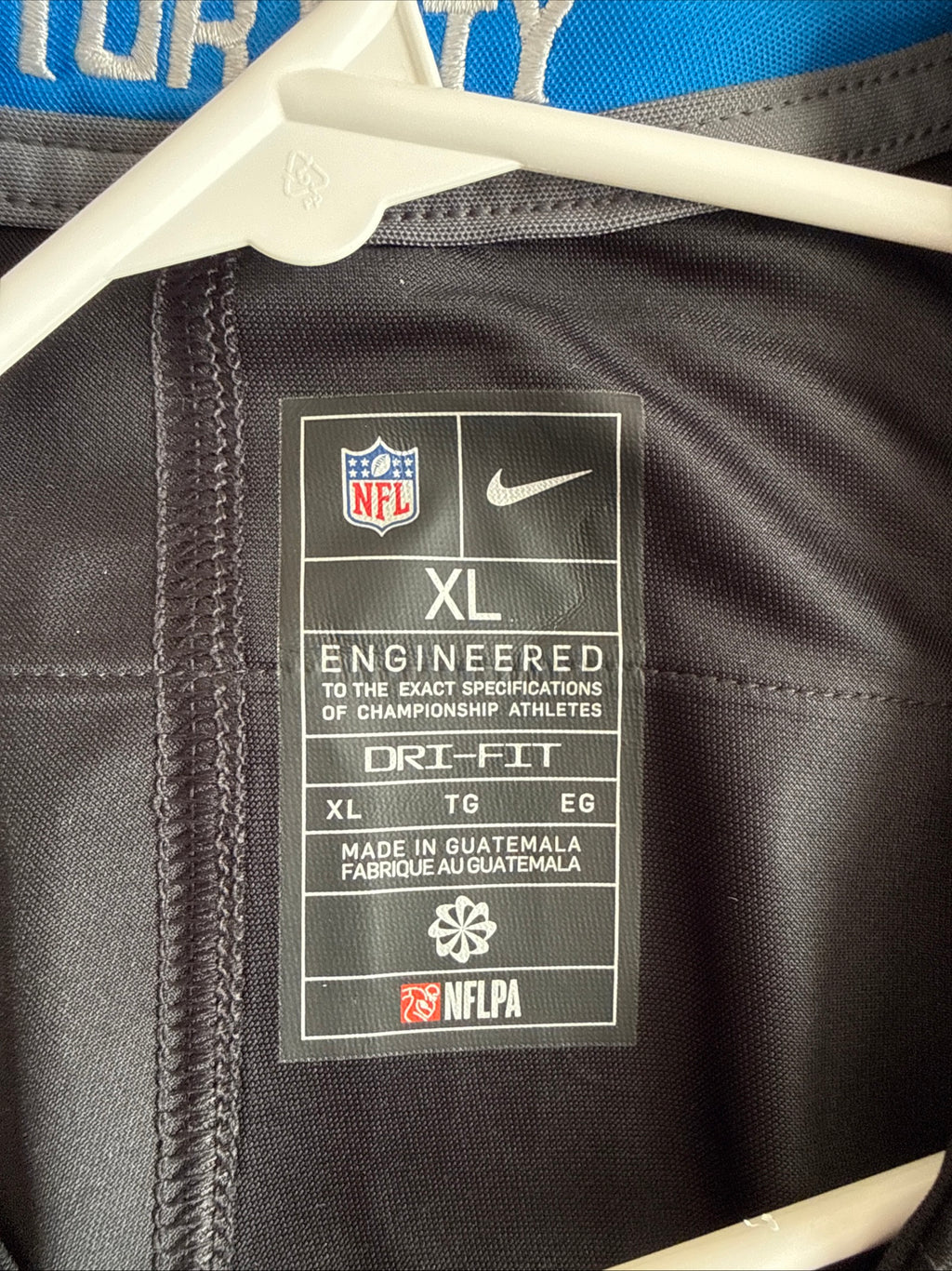 Men’s Nike Amon-Ra St. Brown #14 Detroit Lions 2nd Alt Vapor Lmtd Jersey Sz XL