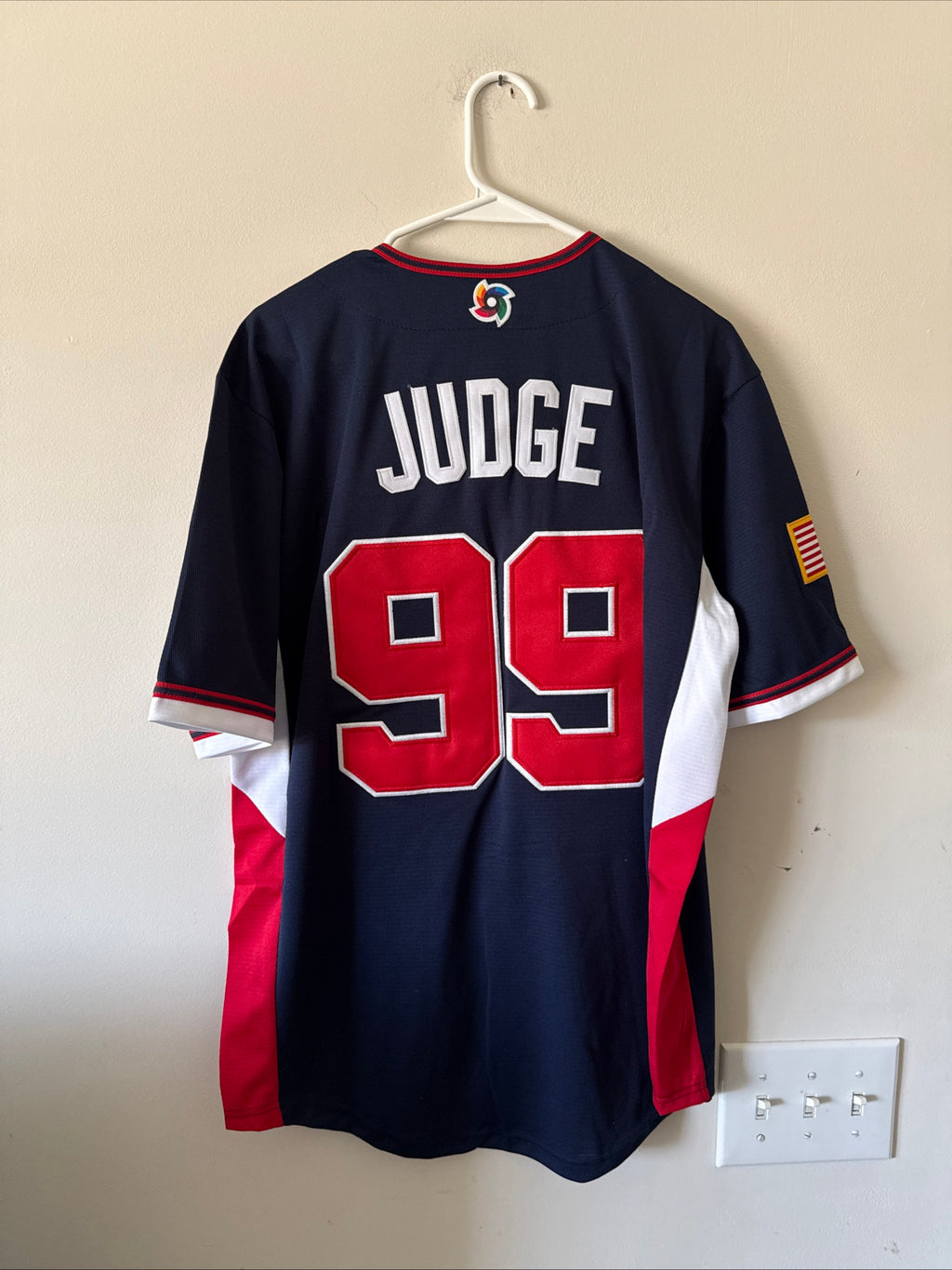 Men’s Nike Aaron Judge #99 Team USA 2026 World Baseball Classic Jersey Sz L RARE