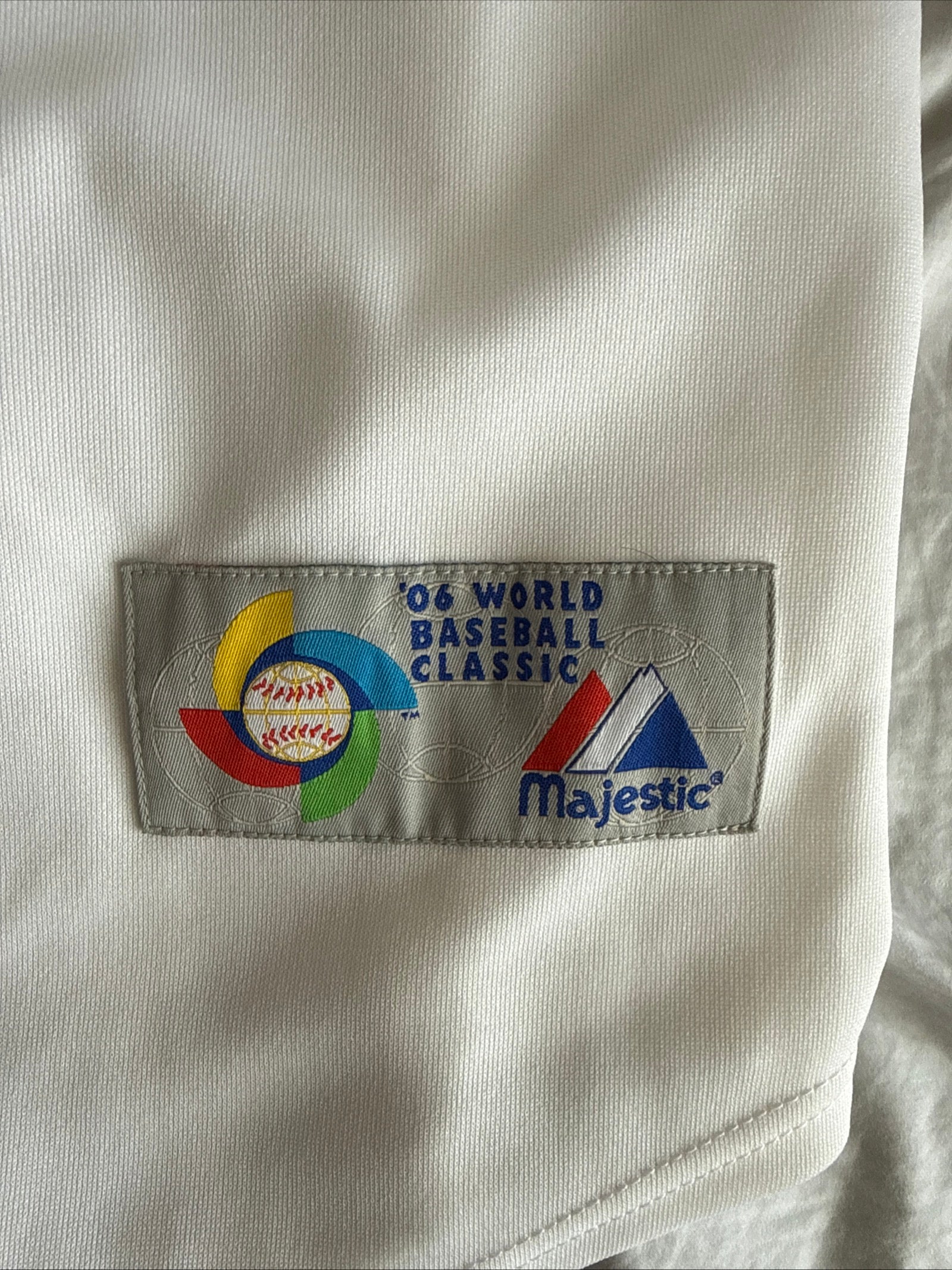 MEN’S MAJESTIC DEREK JETER #2 TEAM USA 2006 WORLD BASEBALL CLASSIC JERSEY SZ 52