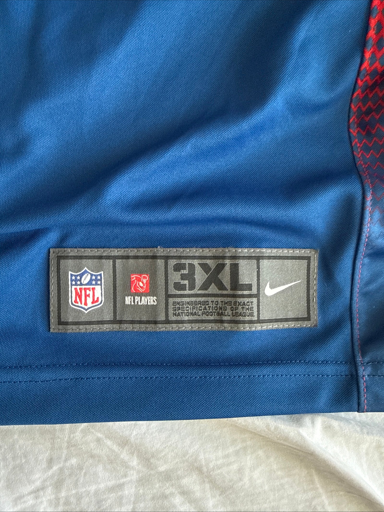 Men’s Nike Tom Brady #12 TB Buccaneers 2022 Pro Bowl Jersey Sz 3XL - Blue RARE