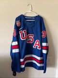 Men’s Nike Connor Hellebuyck #37 Team USA Hockey Jersey 2026 Olympics Sz XL RARE