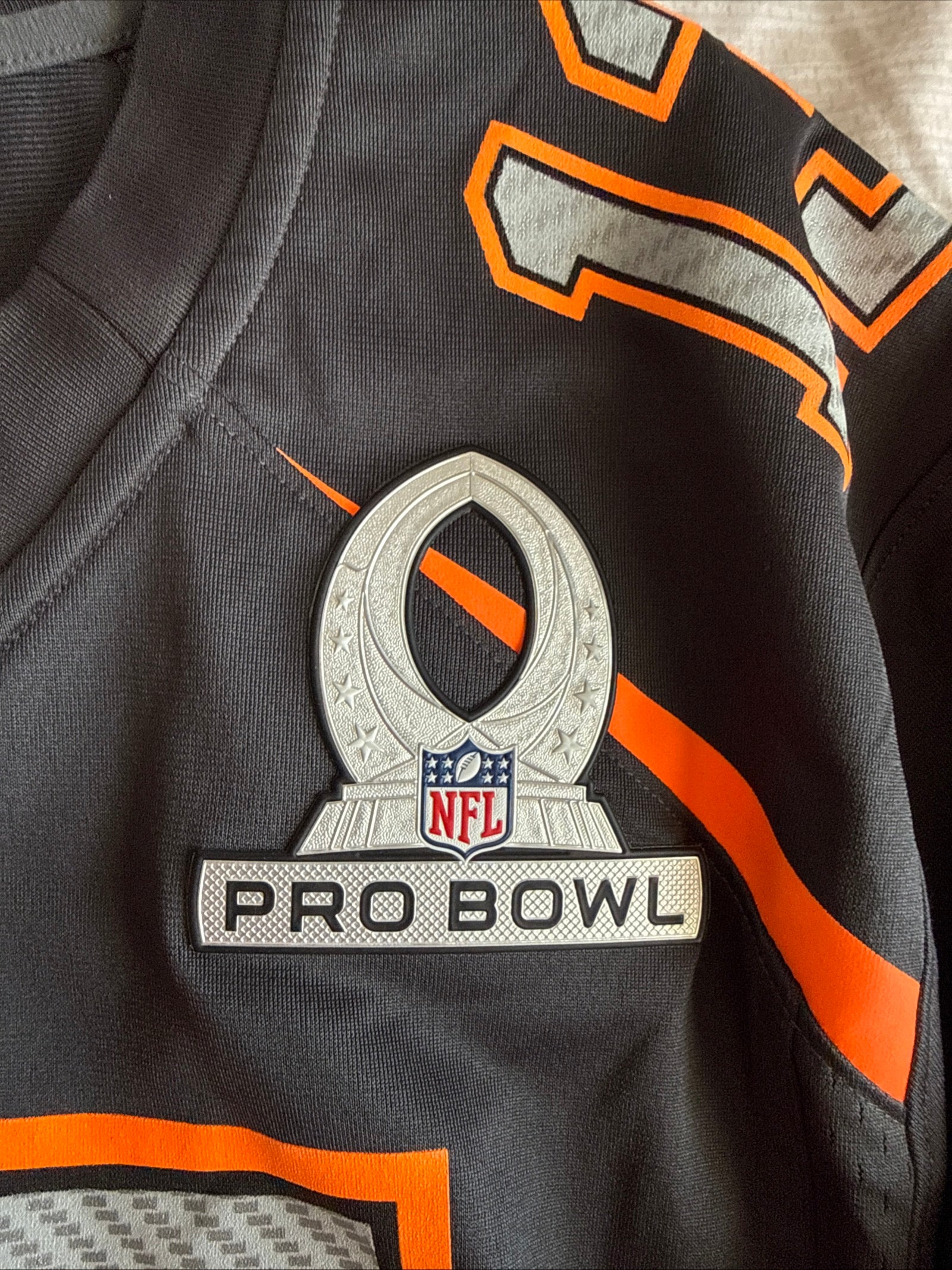 Men’s Nike Odell Beckham Jr #13 NY Giants 2015 Pro Bowl Limited Jersey Sz L RARE