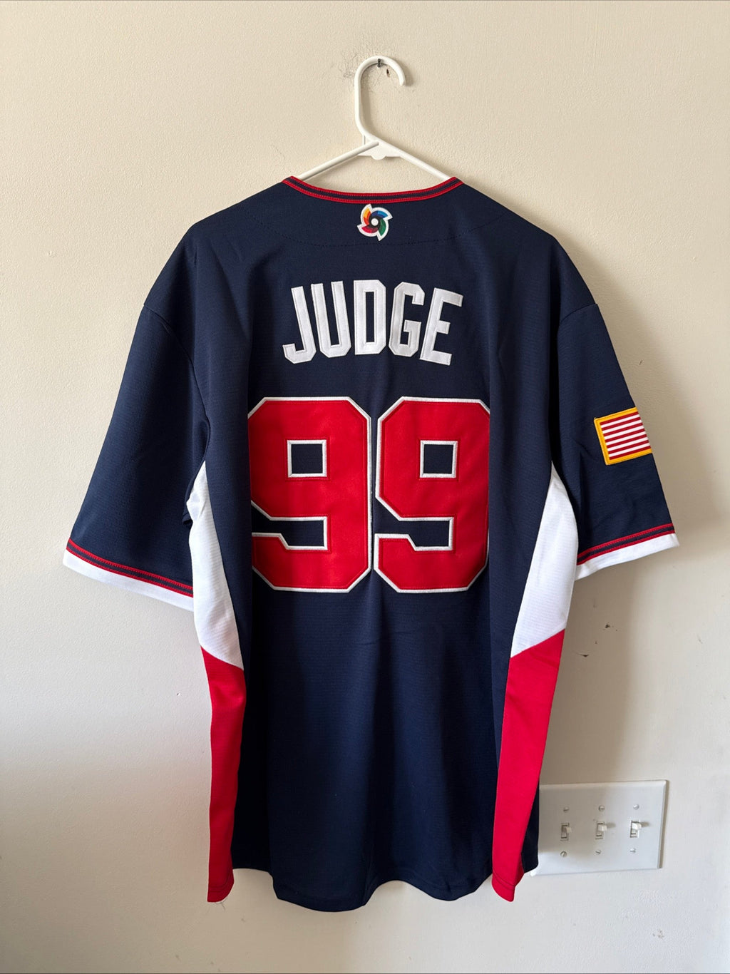 Men’s Nike Aaron Judge 99 Team USA 2026 World Baseball Classic Jersey Sz XL NWT - Kyle’s Football Cards