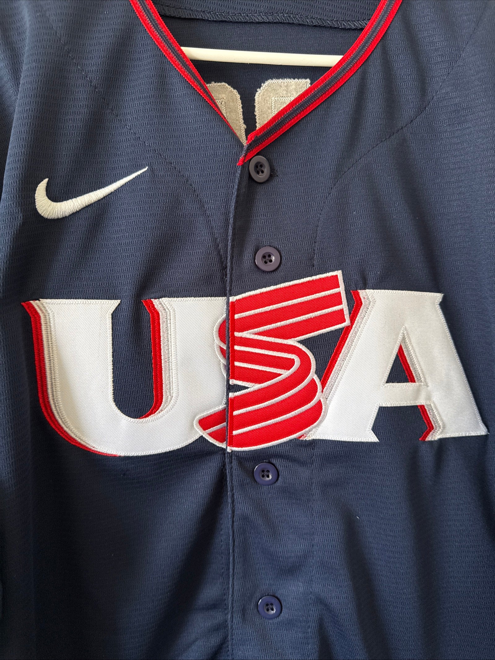 Men’s Nike Aaron Judge 99 Team USA 2026 World Baseball Classic Jersey Sz XL NWT - Kyle’s Football Cards