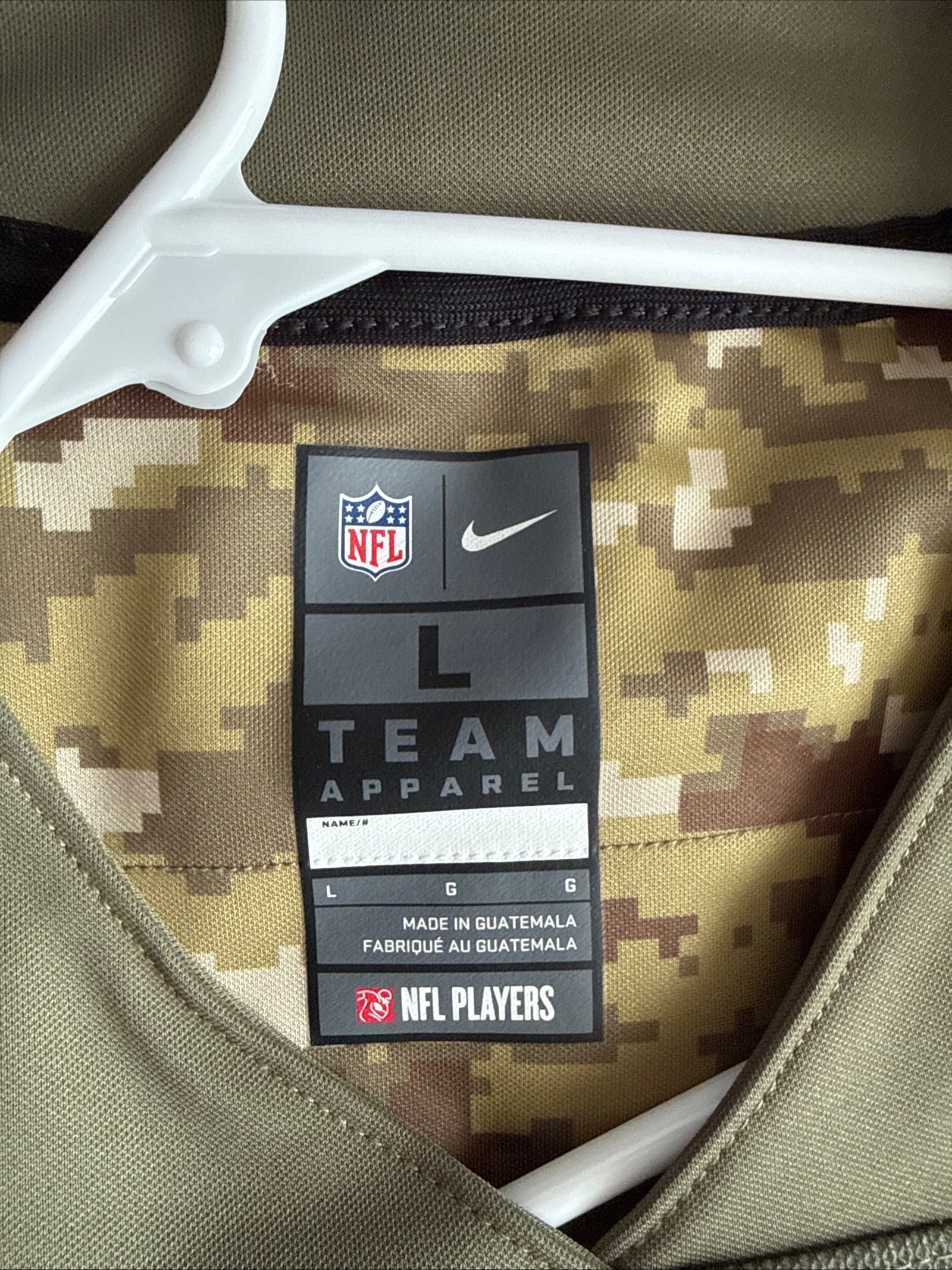 Men’s Nike Justin Jefferson 18 Vikings Salute To Service Lmtd Jersey Sz L RARE - Kyle’s Football Cards