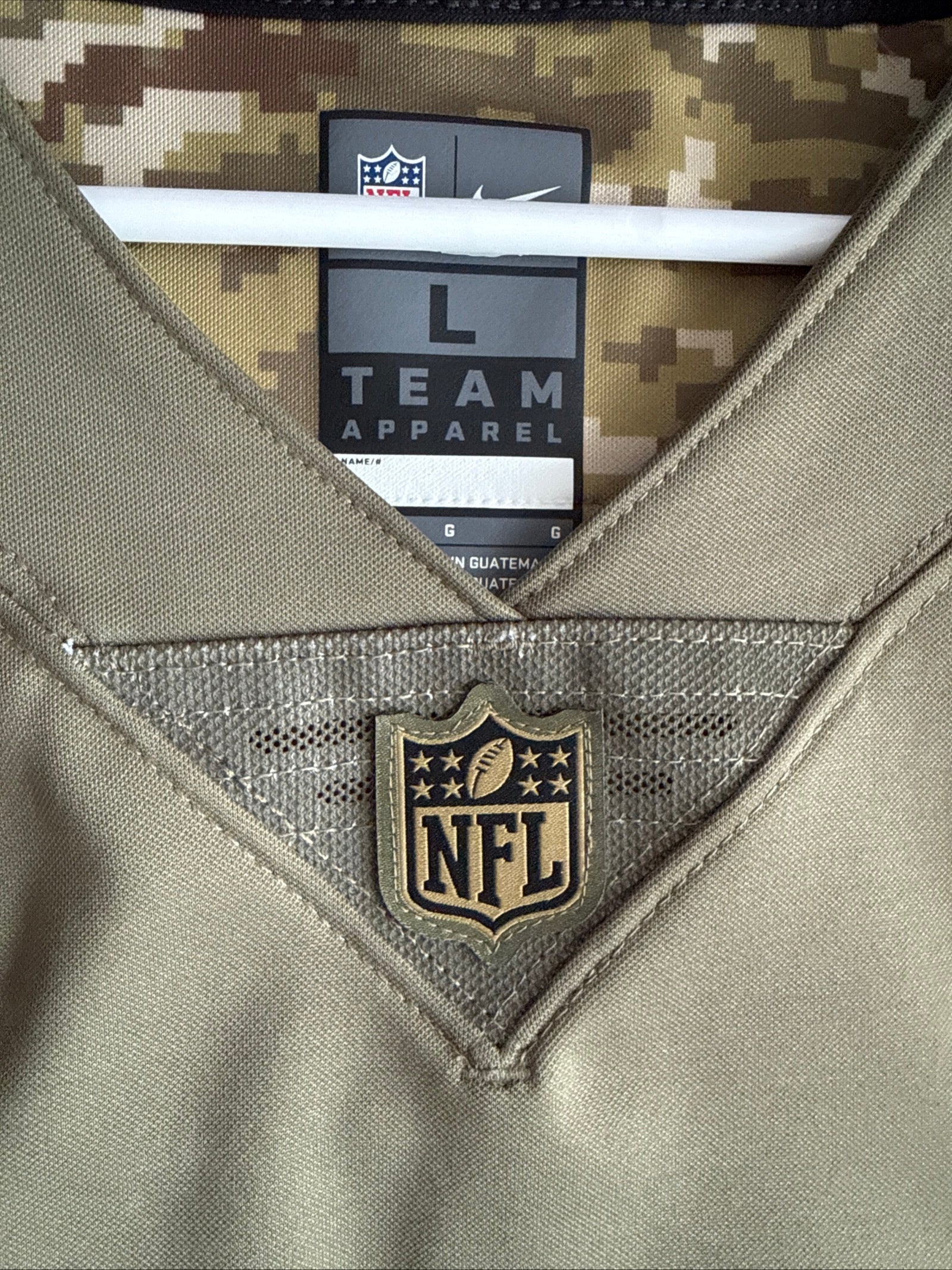 Men’s Nike Justin Jefferson 18 Vikings Salute To Service Lmtd Jersey Sz L RARE - Kyle’s Football Cards