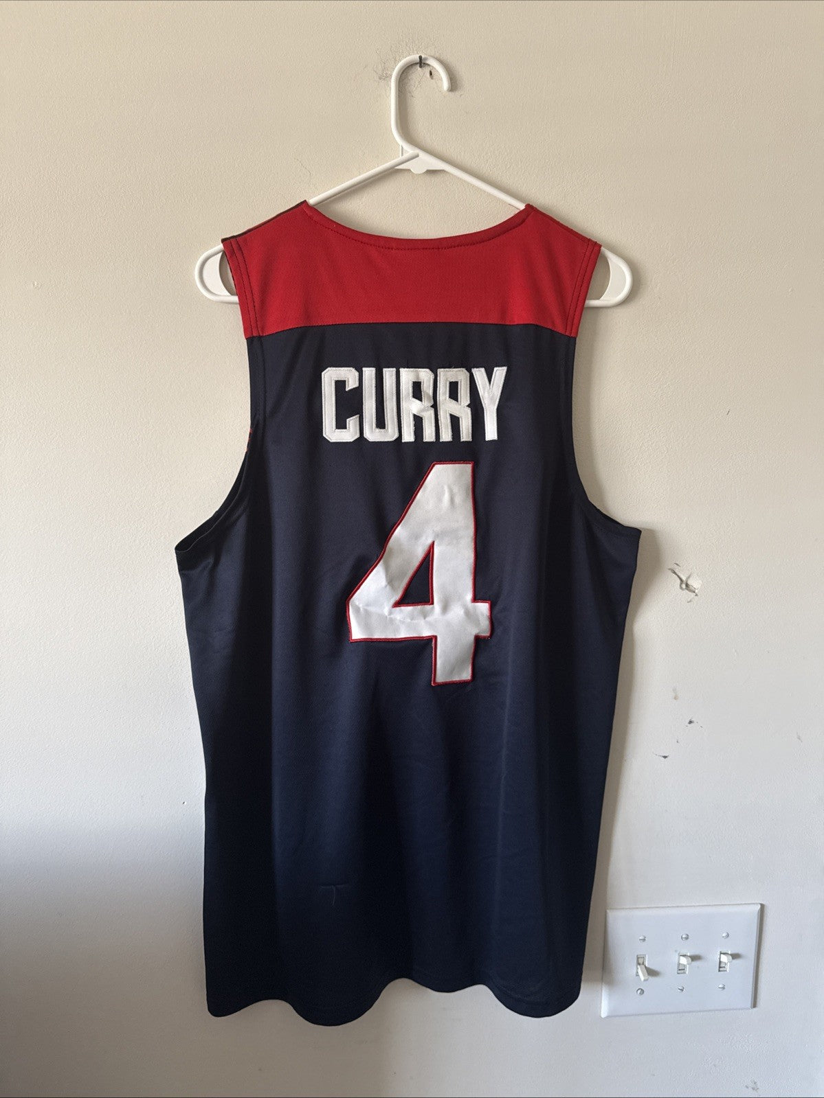 Men’s Nike Stephen Curry #4 Team USA 2014 Olympics FIBA Jersey Sz S - Blue RARE