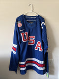 MEN’S NIKE AUSTON MATTHEWS #34 TEAM USA AUTHENTIC 2026 OLYMPICS JERSEY SZ 2XL
