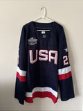 Men’s Fanatics Dylan Larkin #21 Team USA 4 Nations Faceoff Jersey Sz 54 RARE