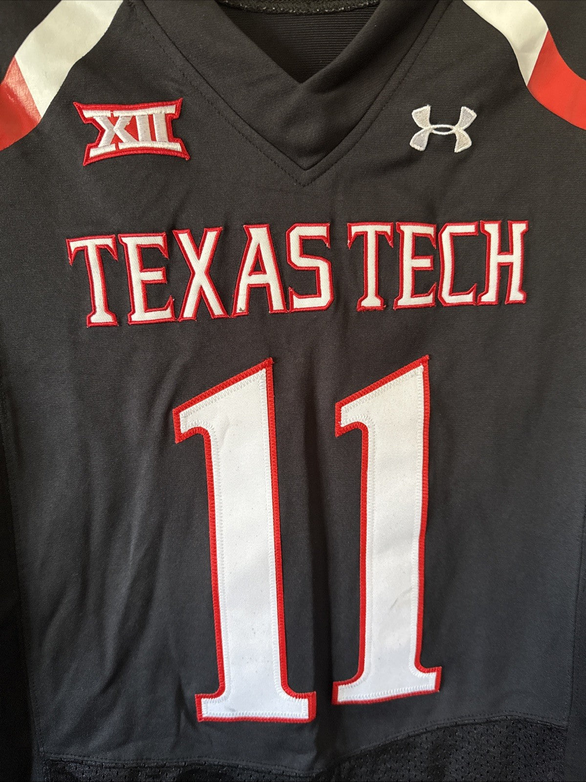 Men’s Under Armour Jakeem Grant #11 Texas Tech Red Raiders Jersey Sz M - RARE