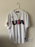 Men’s Nike Cedric Mullins #31 Team USA WBC Home Baseball Jersey Sz XL - RARE