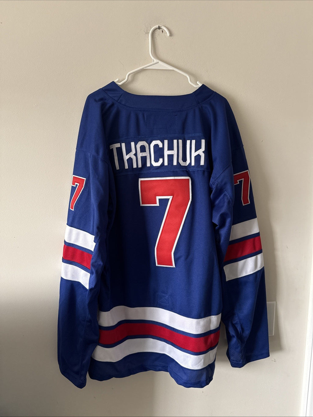 Men’s Nike Brady Tkachuk #7 Team USA 2026 Winter Olympics Jersey Size XL - RARE