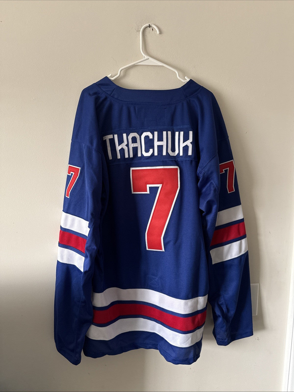 Men’s Nike Brady Tkachuk #7 Team USA 2026 Winter Olympics Jersey Size XL - RARE