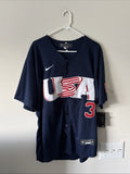 Men’s Nike MOOKIE BETTS #3 Team USA World Baseball Classic Jersey Sz L NWT RARE