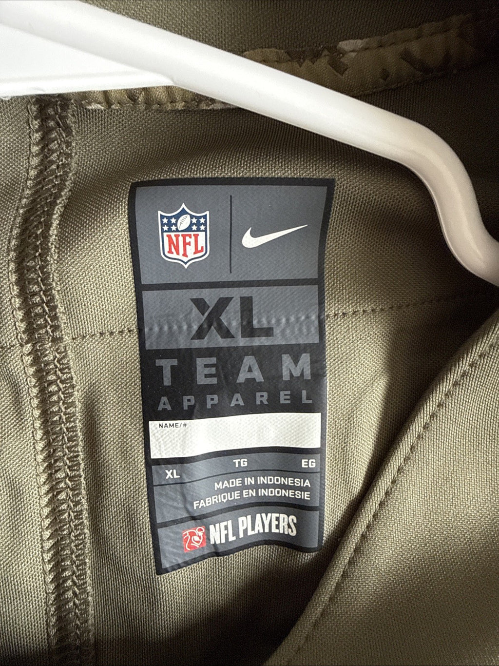 Men’s Nike Antonio Brown #84 Pittsburgh Steelers Salute To Service Jersey Sz XL