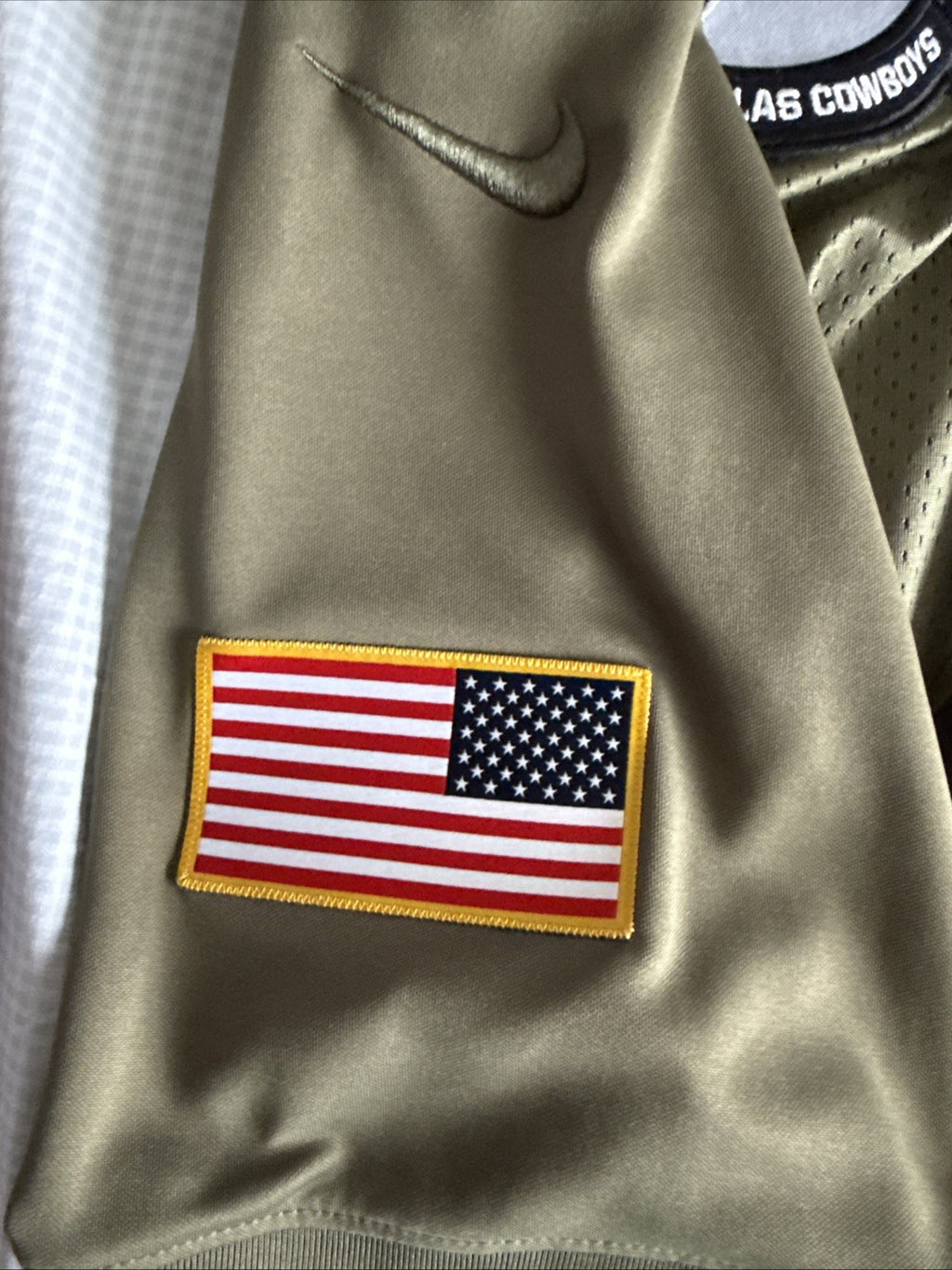 Men’s Nike Dak Precott #4 Dallas Cowboys 2019 Salute To Service Jersey Sz 3XL