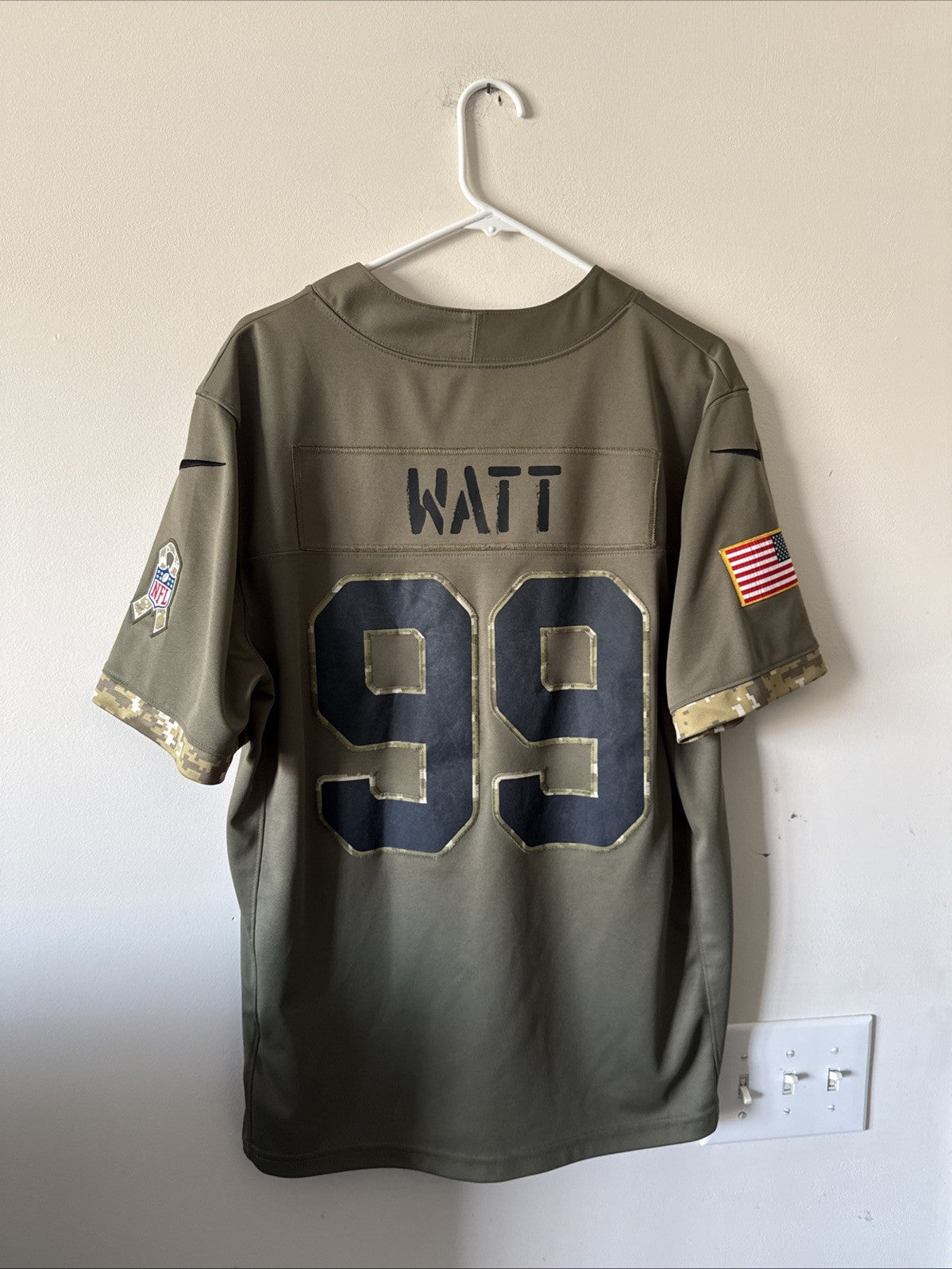 Men's Nike JJ Watt #99 Arizona Cardinals Salute To Service Lmtd Jersey Sz L RARE