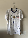 Men’s Nike 2023 USMNT ADV Authentic Soccer Home Jersey Sz 2XL - White RARE
