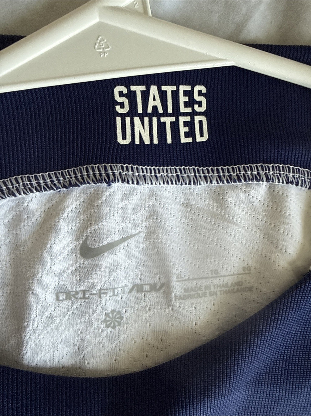 Men’s Nike ADV Folarin Balogun #20 2022 Team USA Soccer Jersey Sz XL - RARE