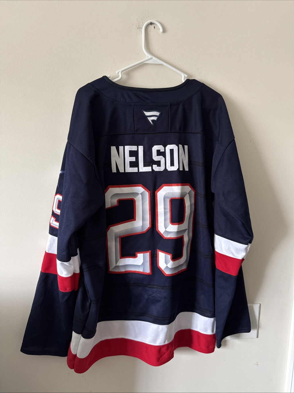 Men’s Fanatics Brock Nelson #29 Team USA 4 Nations Faceoff Jersey Sz 50 RARE