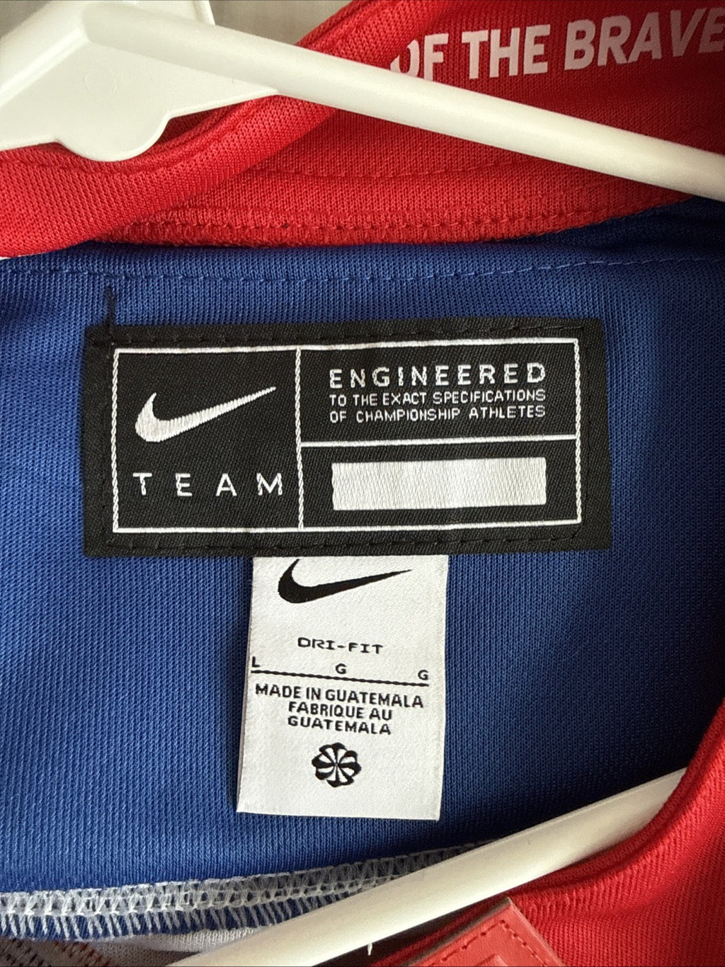 Men’s Nike Jack Hughes #86 Team USA Hockey Jersey 2026 Olympics Sz L White RARE