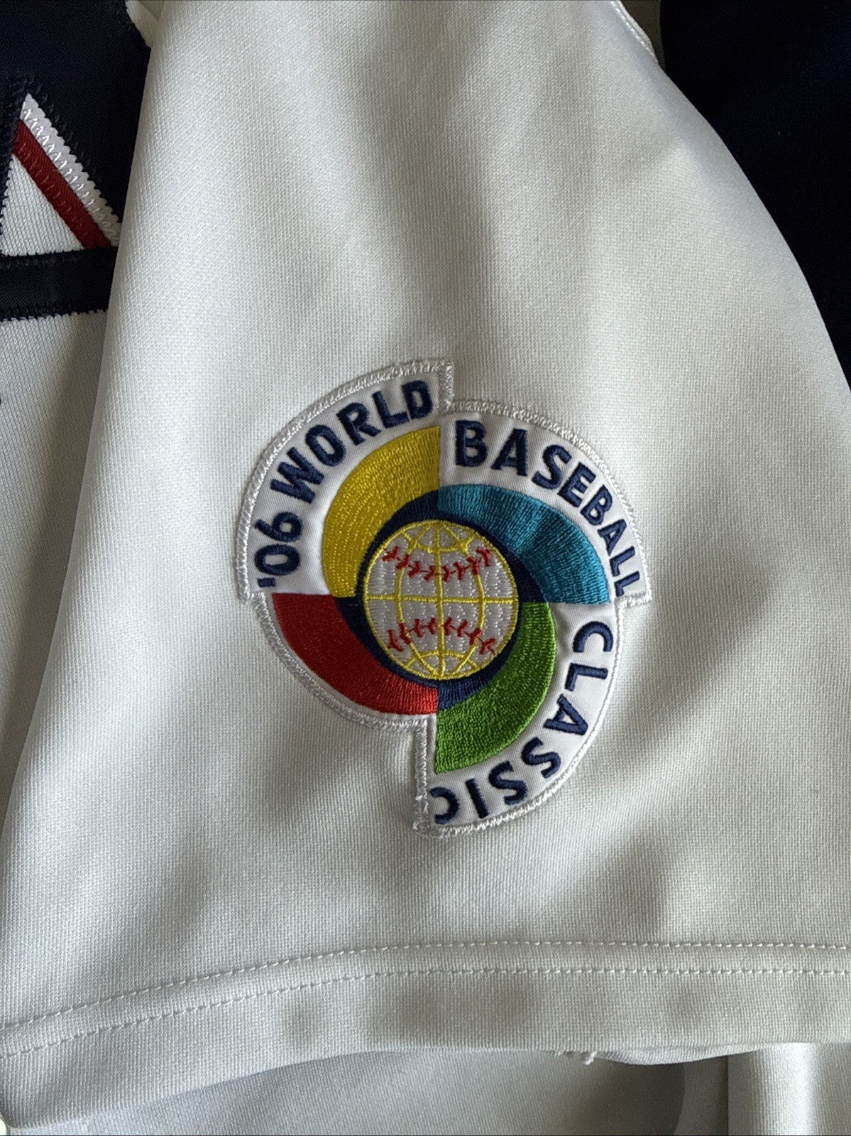 Men’s Majestic Johnny Damon #18 Team USA 2006 WBC Baseball Jersey Sz 52 - RARE