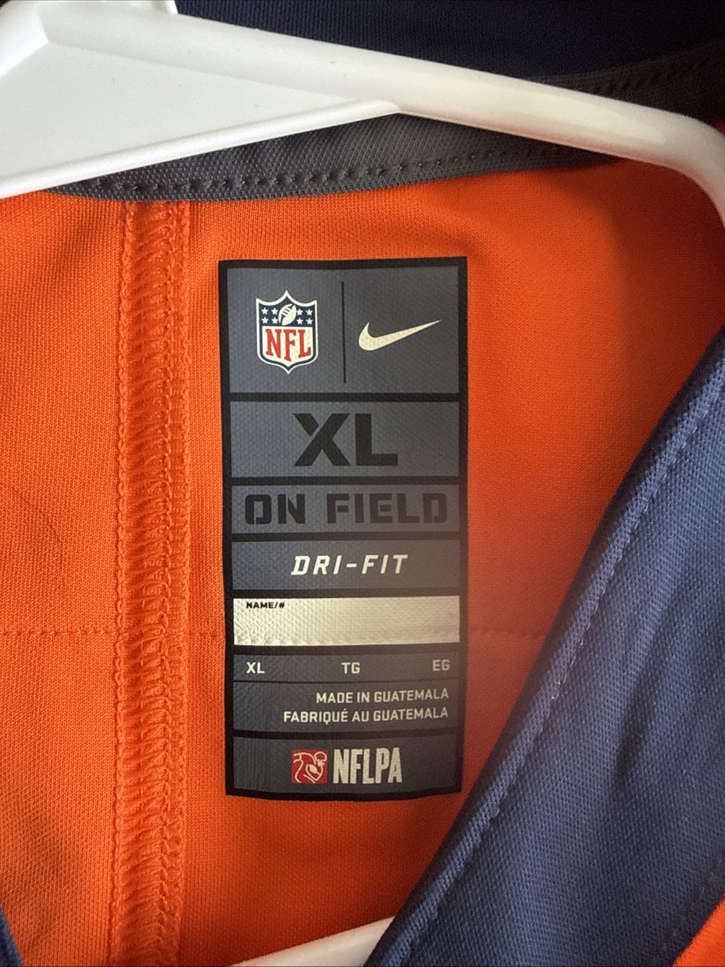 Men’s Nike Von Miller #58 Denver Broncos Vapor Limited Jersey Sz XL Orange RARE