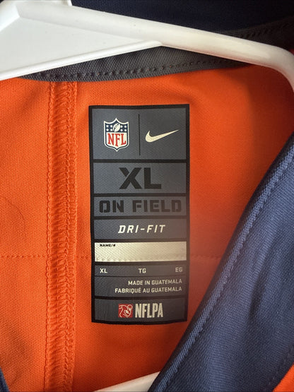Men’s Nike Von Miller #58 Denver Broncos Vapor Limited Jersey Sz XL Orange RARE