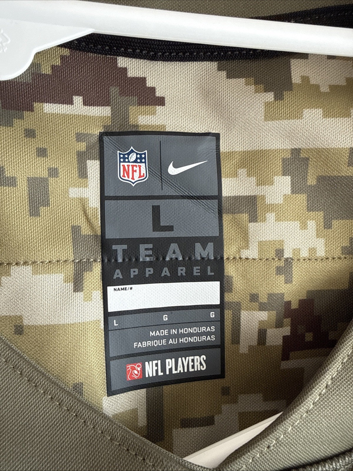 Men’s Lamar Jackson #8 Baltimore Ravens 2022 Salute To Service Jersey Sz L RARE