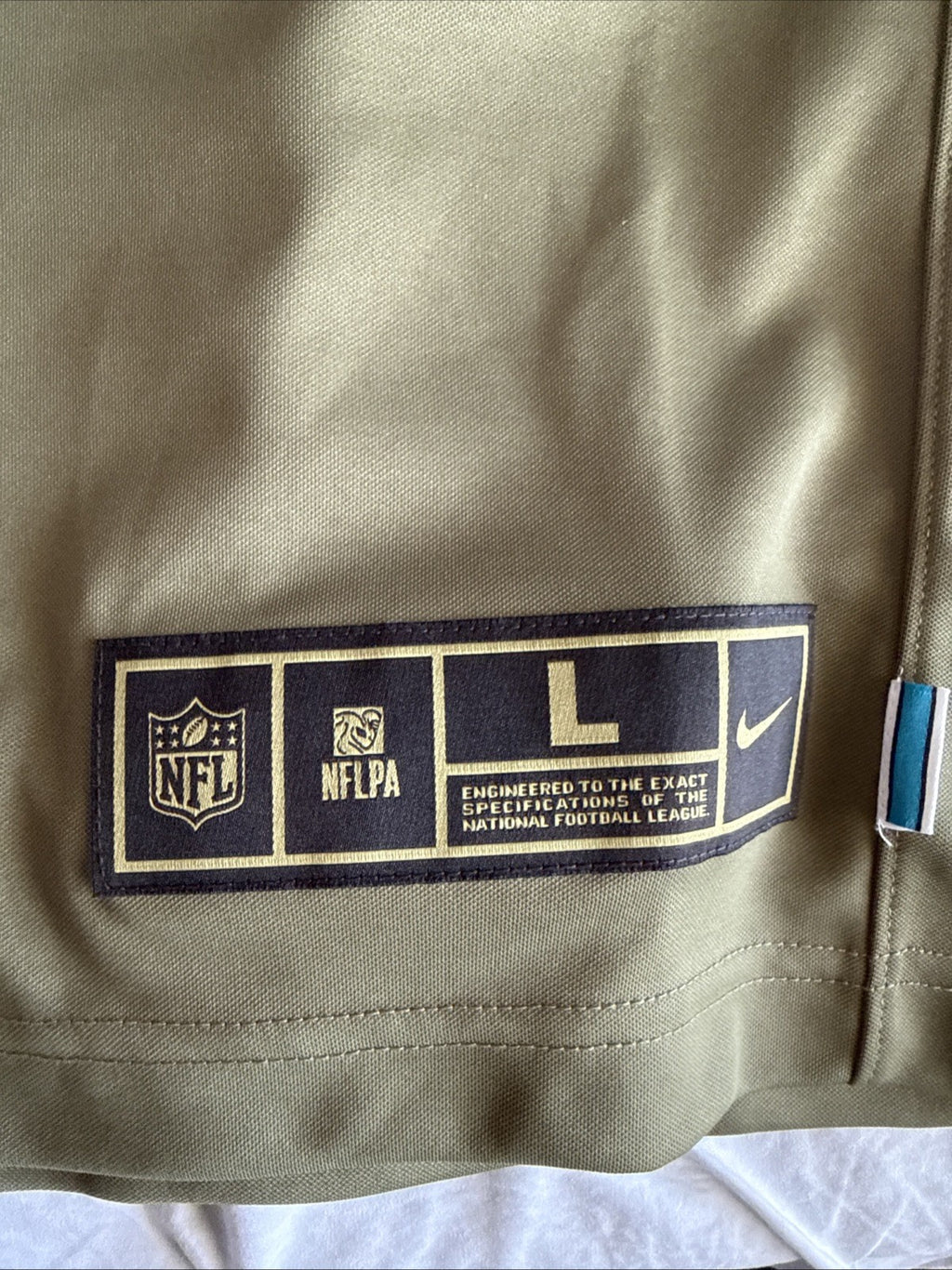 Men’s Nike Christian McCaffrey #22 Panthers Salute To Service Lmtd Jersey Sz L