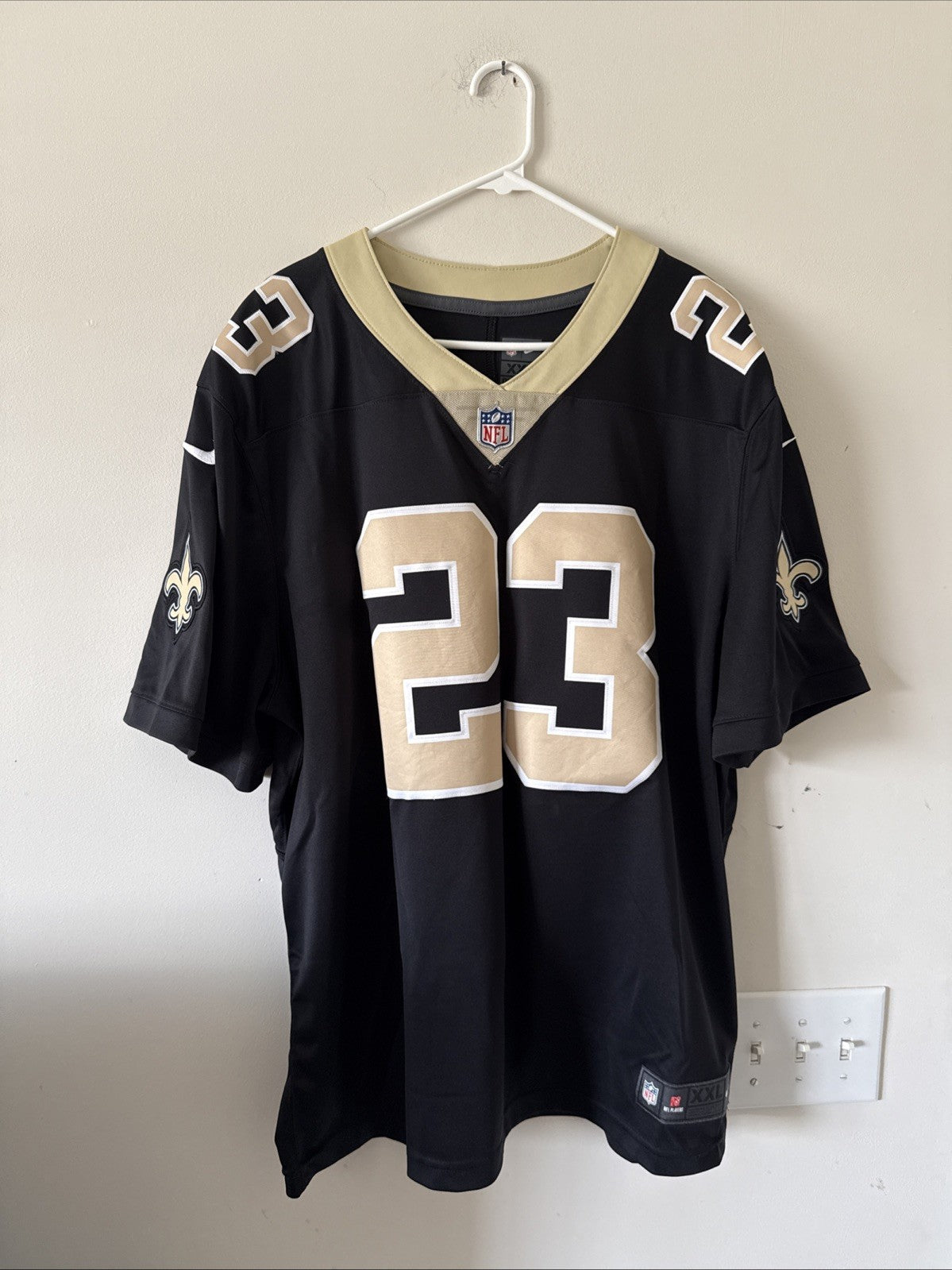 Men’s Nike Marshon Lattimore #23 NO Saints Vapor Limited NFL Jersey Sz 2XL RARE