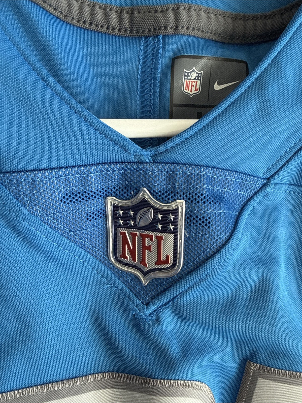 Men’s Nike Calvin Johnson #81 Detroit Lions Vapor Limited Jersey Sz M Blue RARE