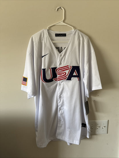 Men’s Nike Will Smith #16 Team USA 2026 World Baseball Classic Jersey Sz XL NWT