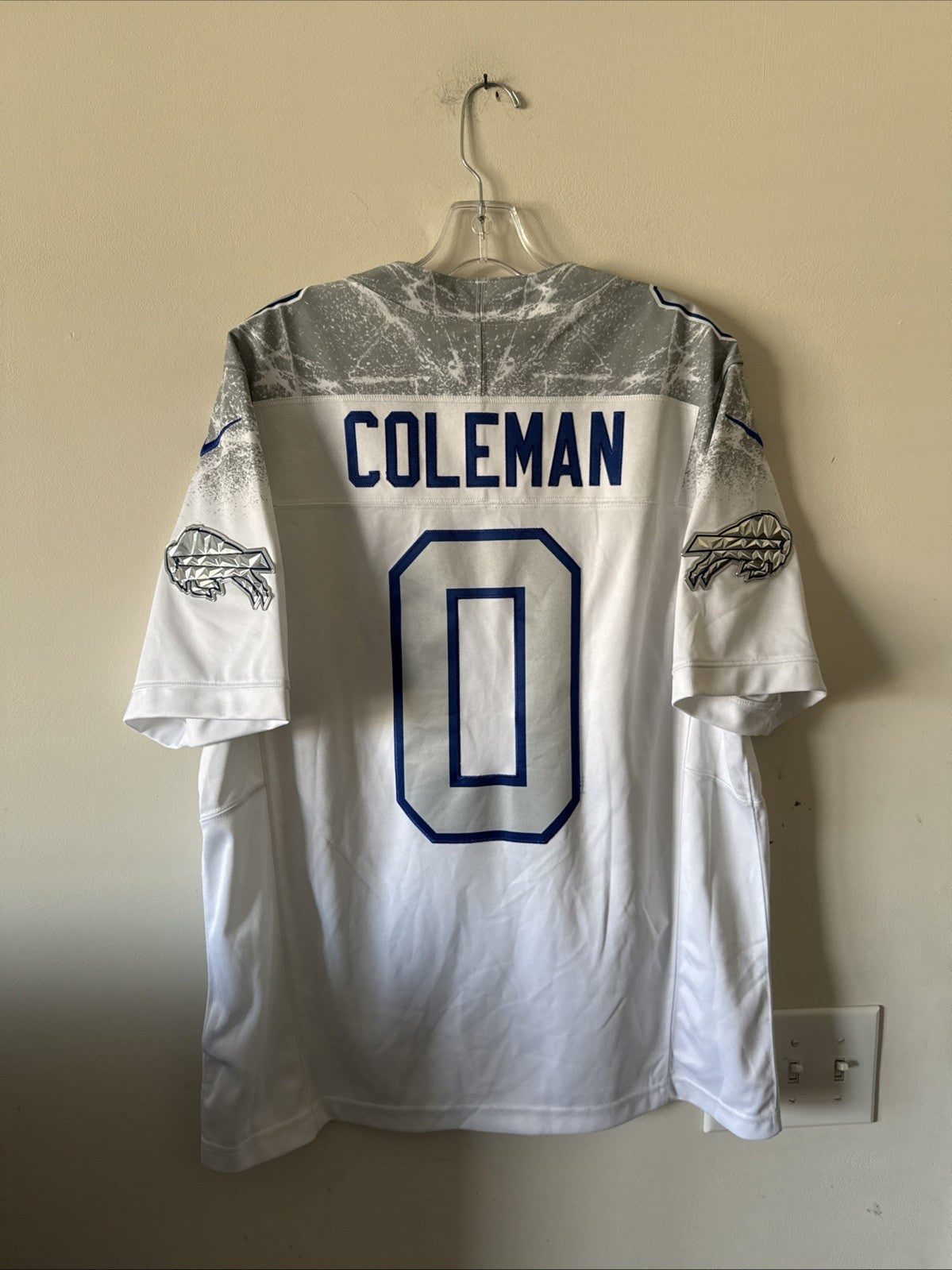 Men’s Nike Keon Coleman #0 Buffalo Bills 2025 Rivalries Vapor Lmtd Jersey Sz L