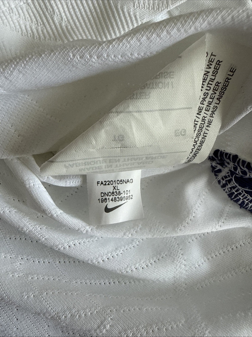 Men’s Nike ADV Folarin Balogun #20 2022 Team USA Soccer Jersey Sz XL - RARE