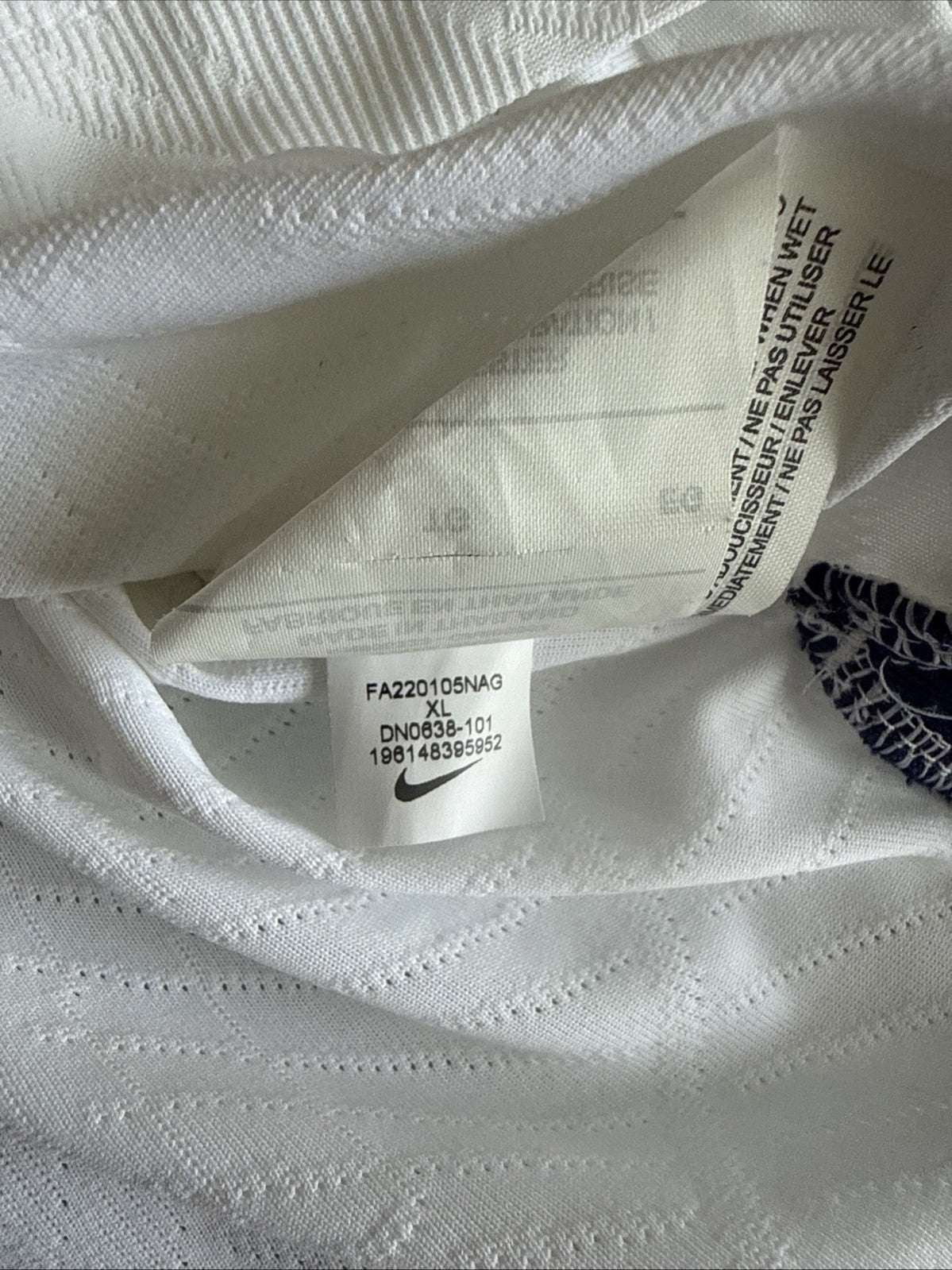 Men’s Nike ADV Folarin Balogun #20 2022 Team USA Soccer Jersey Sz XL - RARE