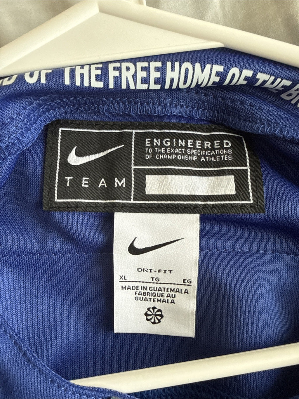 Men’s Nike Brady Tkachuk #7 Team USA 2026 Winter Olympics Jersey Size XL - RARE