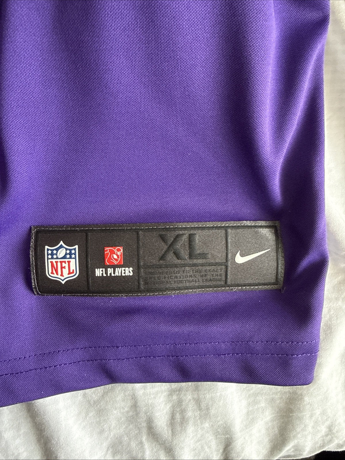 Men’s Nike Anthony Barr #55 Minnesota Vikings Vapor Limited Jersey Sz XL - RARE