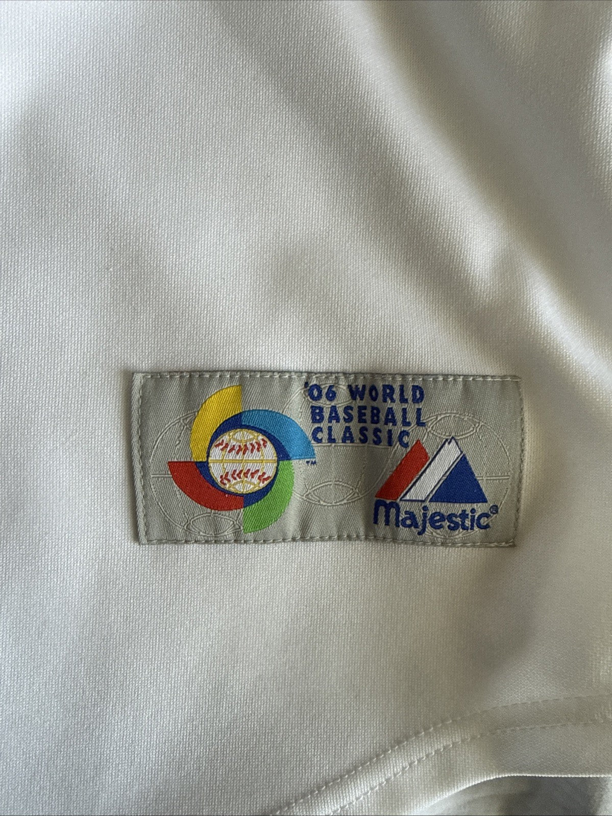 Men’s Majestic Johnny Damon #18 Team USA 2006 WBC Baseball Jersey Sz 52 - RARE